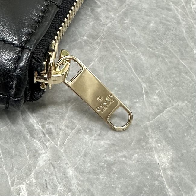 Gucci GG Marmont pouch with strap A006X2 black Gucci GG Marmont pouch with strap A006X2 black