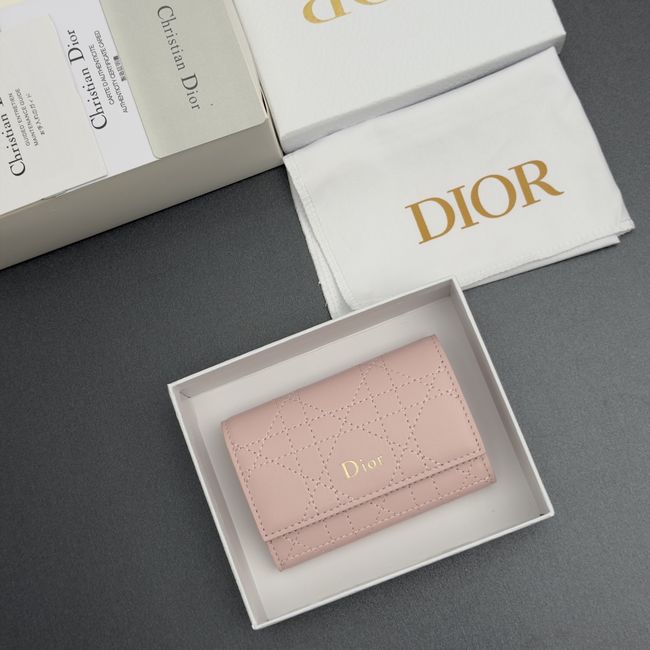 Lady Dior Dahlia Wallet S4602 pink