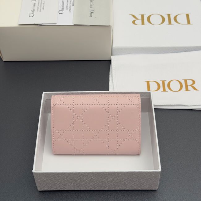 Lady Dior Dahlia Wallet S4602 pink