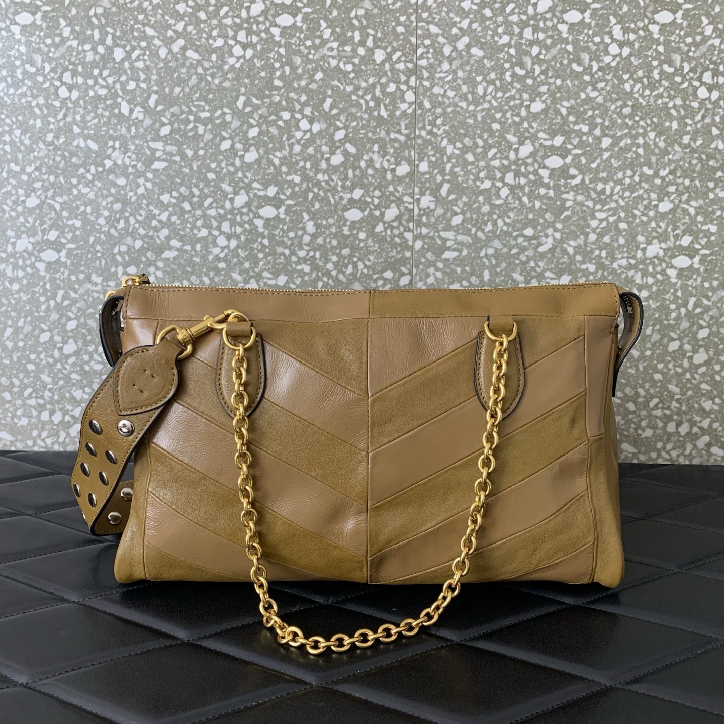 VALENTINO PANTHEA lambskin bag WB0S70 camel VALENTINO PANTHEA lambskin bag WB0S70 camel