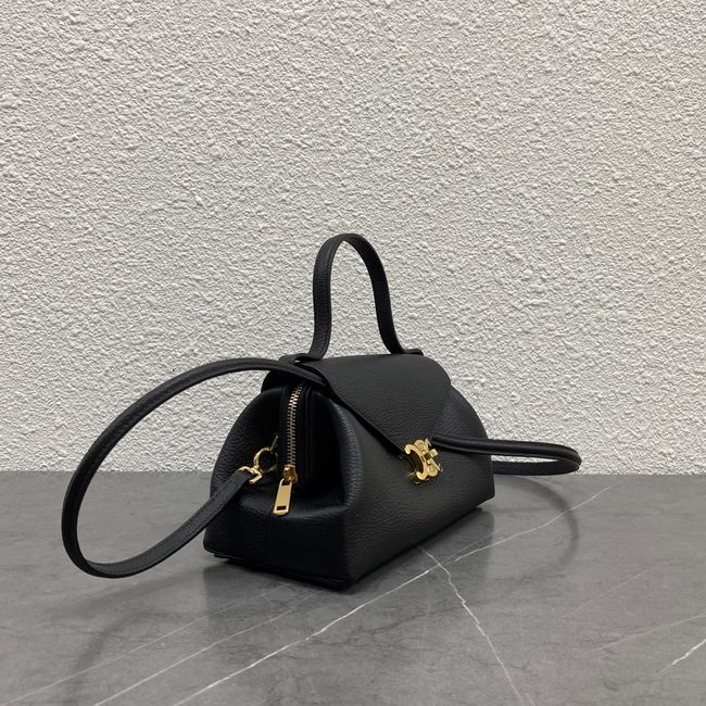 CELINE FLAIR IN GRAINED CALFSKIN L10BF5 CREAMY black
