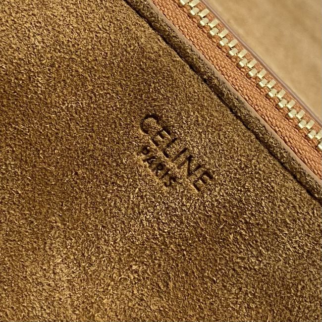 CELINE FLAIR IN GRAINED CALFSKIN L10BF5 Suede CREAMY & black