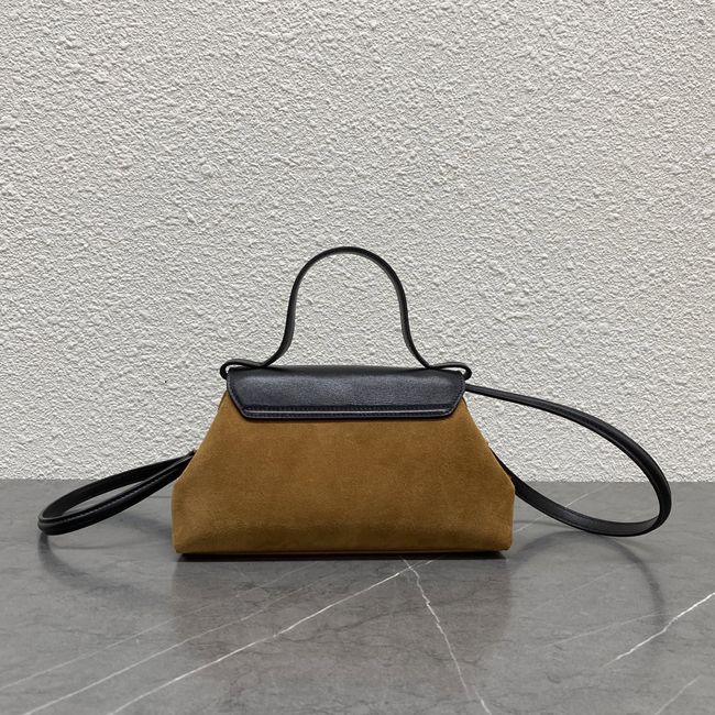 CELINE FLAIR IN GRAINED CALFSKIN L10BF5 Suede CREAMY & black