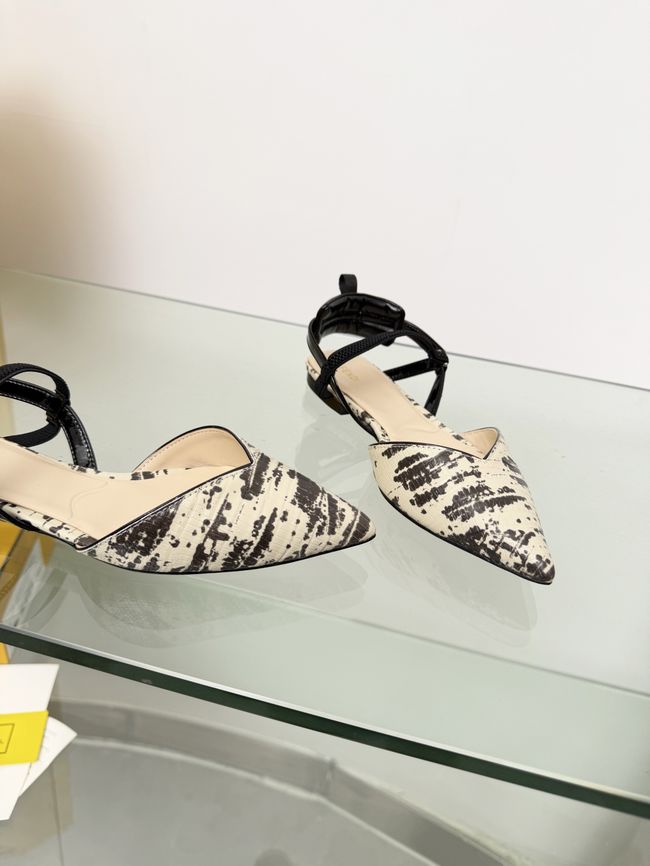 Fendi WOMENS SANDAL slingback Colibri Lite 8J8559-2