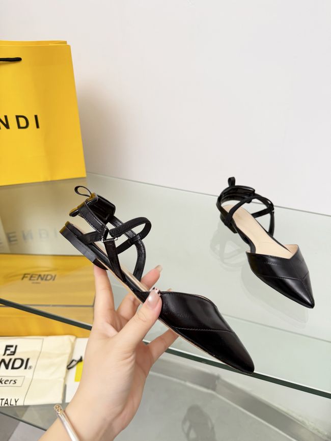 Fendi WOMENS SANDAL slingback Colibri Lite 8J8559-6