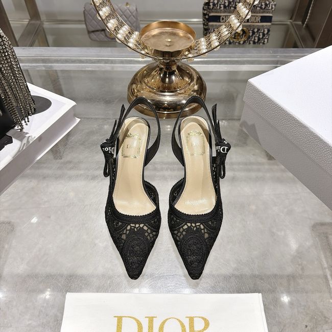 JAdior Slingback Pump Embroidered Plumetis CV642-3