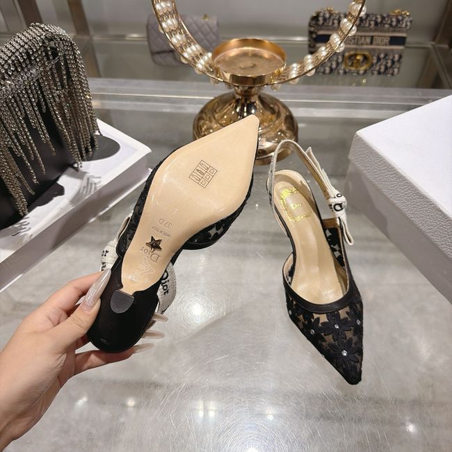 JAdior Slingback Pump Embroidered Plumetis CV642-6