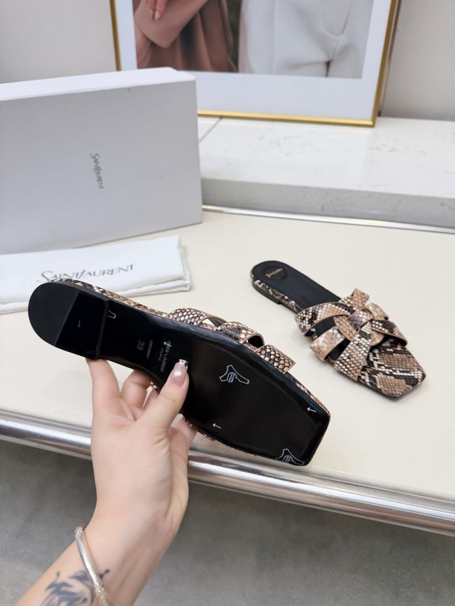 Saint Laurent tribute SANDALS in smooth leather 875936-11 Saint Laurent tribute SANDALS in smooth leather 875936-11