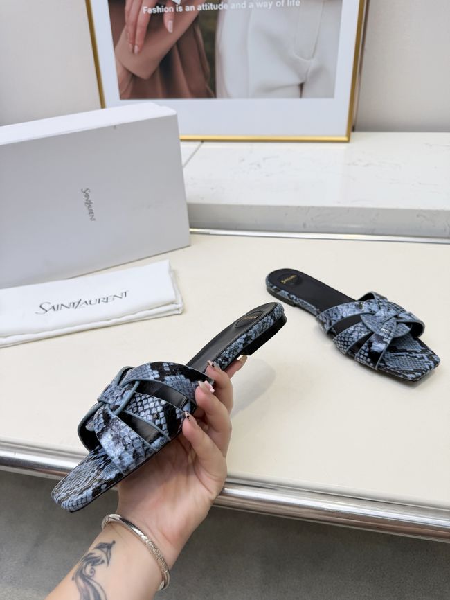Saint Laurent tribute SANDALS in smooth leather 875936-8 Saint Laurent tribute SANDALS in smooth leather 875936-8