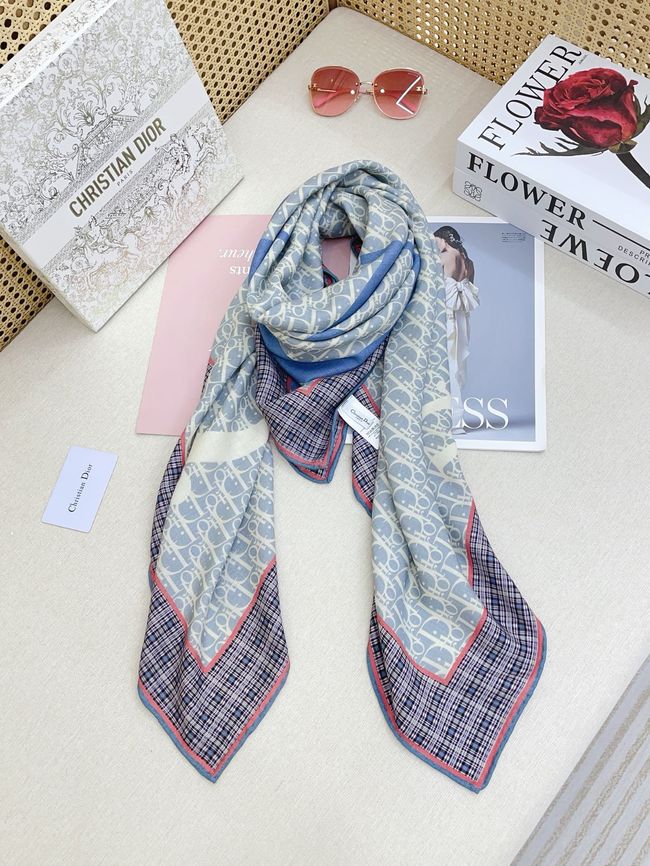 Dior Oblique Shawl Wool and Silk Jacquard I1060-2