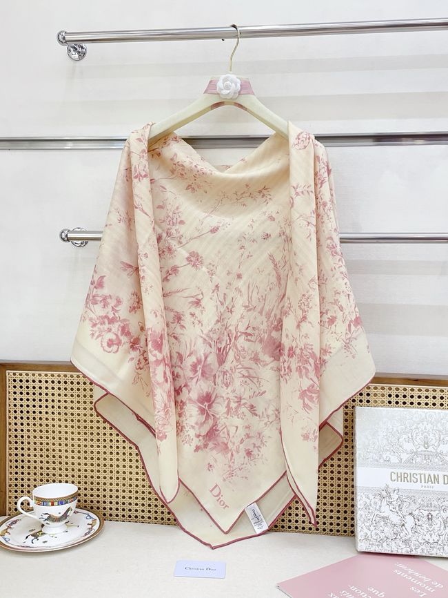 Dior Oblique Shawl Wool and Silk Jacquard I1061-2 Dior Oblique Shawl Wool and Silk Jacquard I1061-2