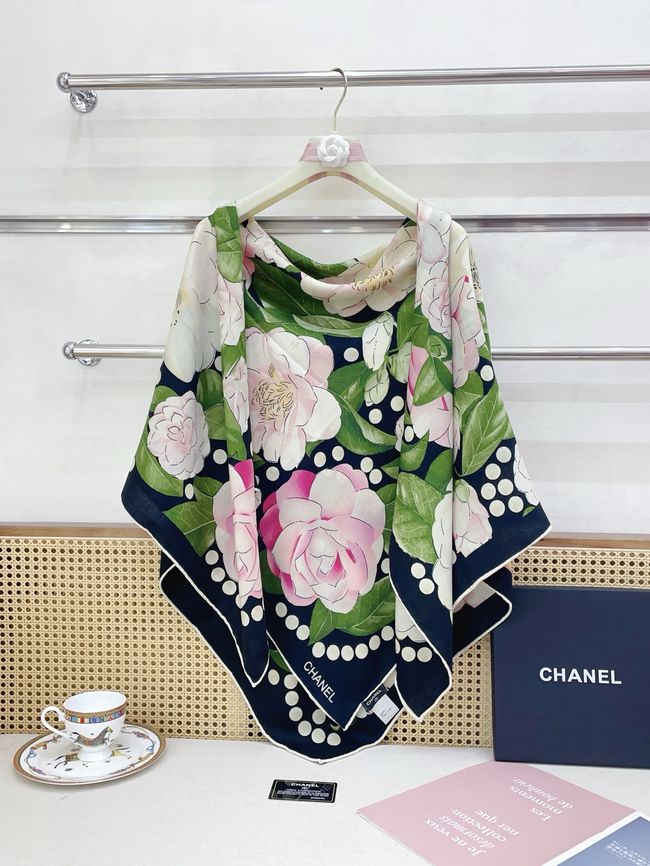 Chanel Wool and Silk Shawl AAC490-1 Chanel Wool and Silk Shawl AAC490-1