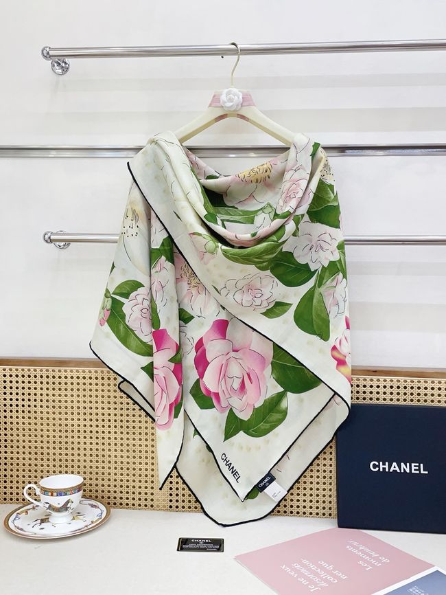 Chanel Wool and Silk Shawl AAC490-2 Chanel Wool and Silk Shawl AAC490-2