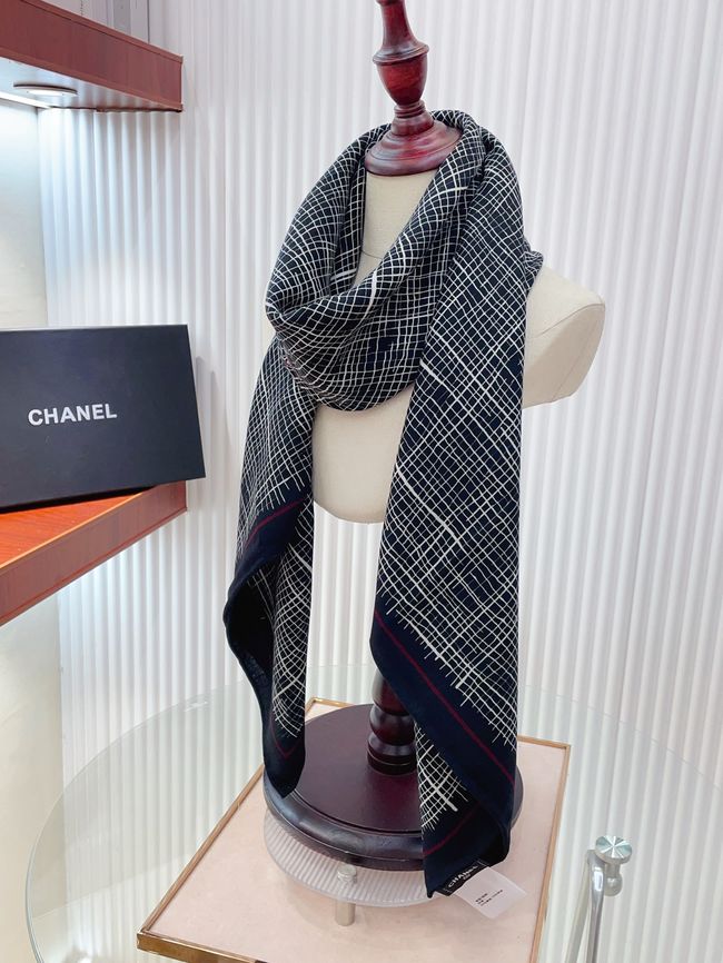 Chanel Wool and Silk Shawl AAC491-2 Chanel Wool and Silk Shawl AAC491-2