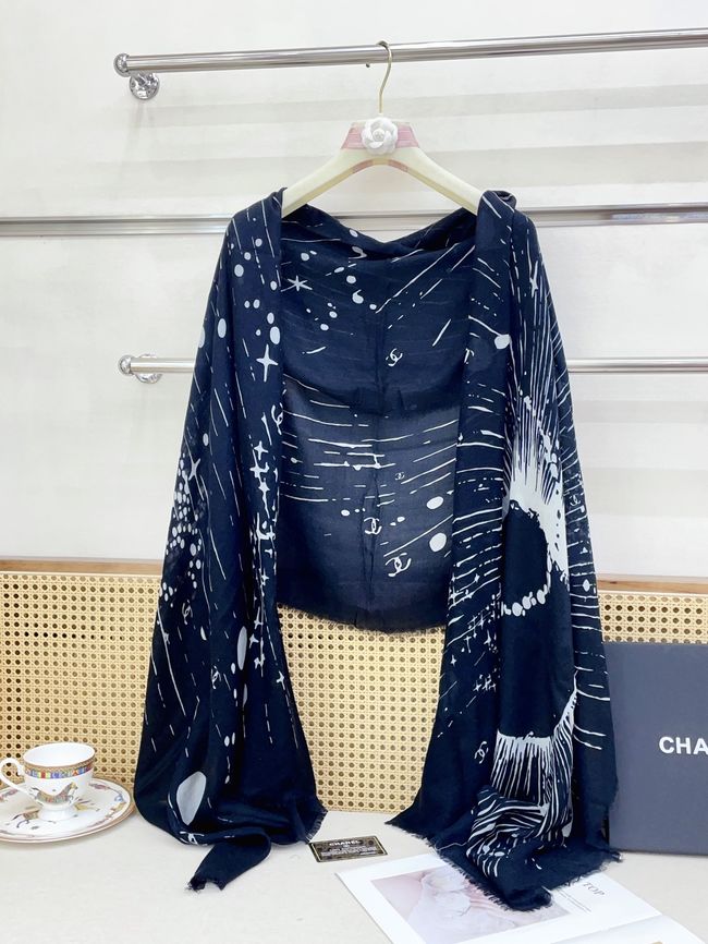 Chanel cashmere scarf AAC489-1