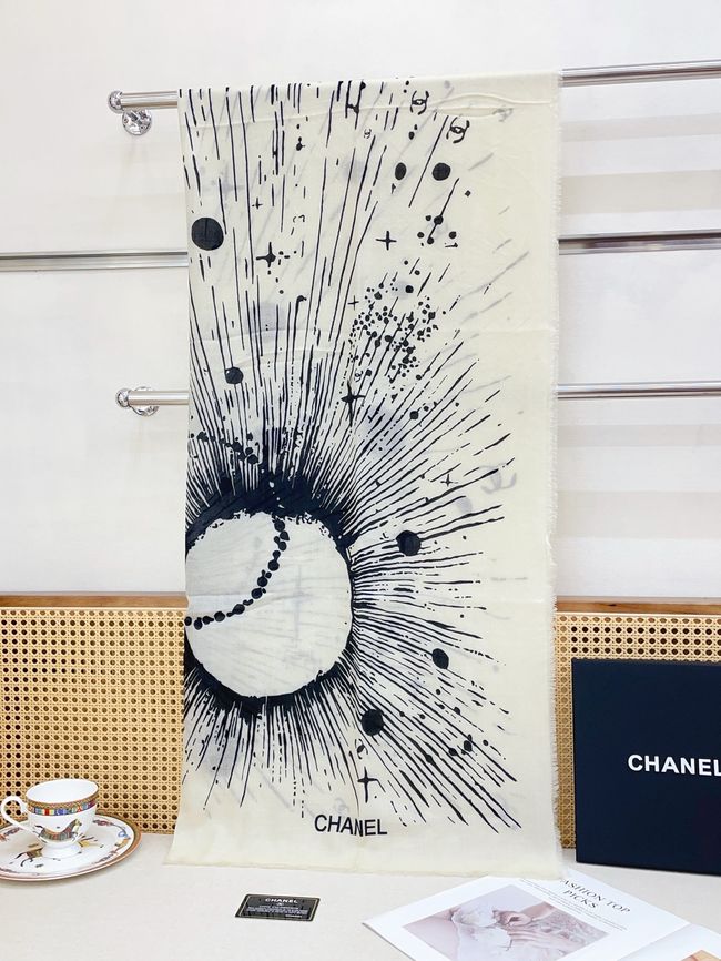 Chanel cashmere scarf AAC489-2 Chanel cashmere scarf AAC489-2