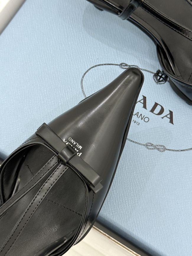 Prada Brushed leather slingback pumps 1I701O-8