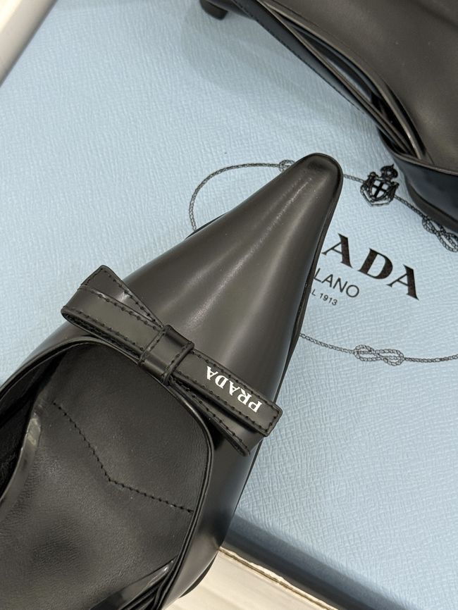 Prada Brushed leather slingback pumps 1I702O-3
