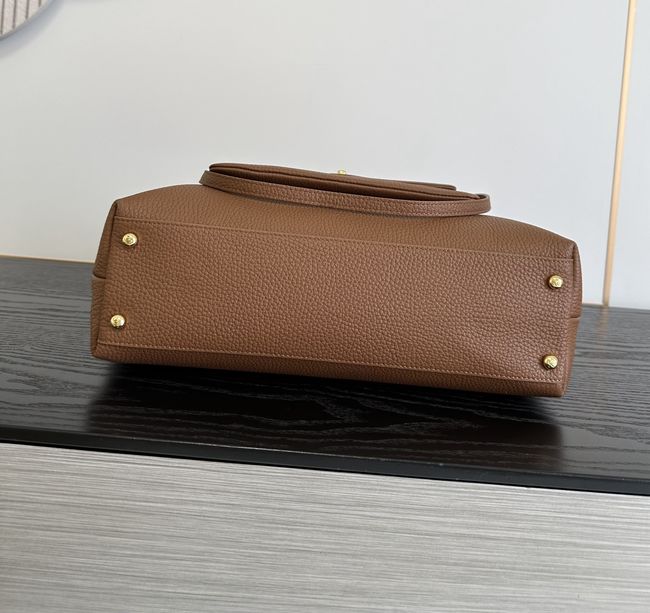 Chanel Shopping Bag Grained Calfskin AS6483 brown