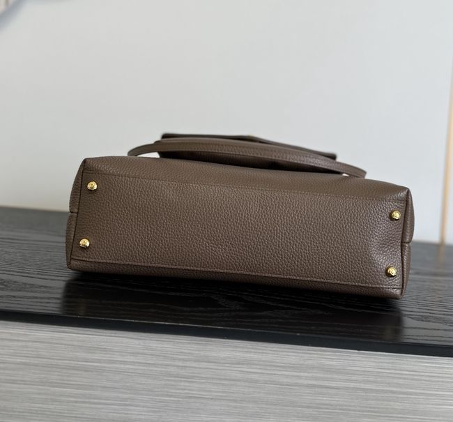 Chanel Shopping Bag Grained Calfskin AS6483 brown