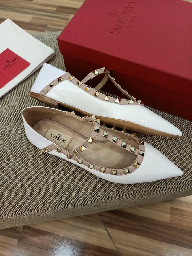 Valentino ROCKSTUD patent leather studded ballet flats WS0403V-2 Valentino ROCKSTUD patent leather studded ballet flats WS0403V-2