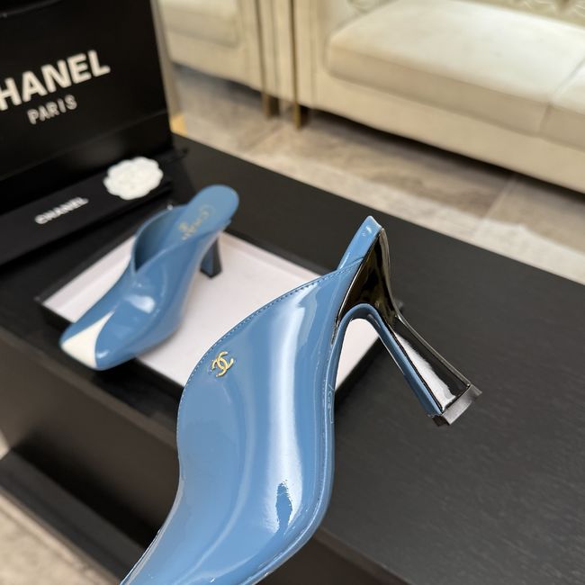 Chanel Mules Patent Calfskin G47606-8