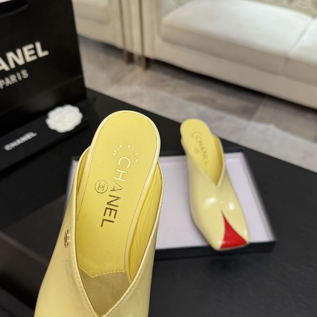 Chanel Mules Patent Calfskin G47606-9