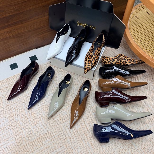 Saint Laurent GASPAR shoes leather A001H8-3