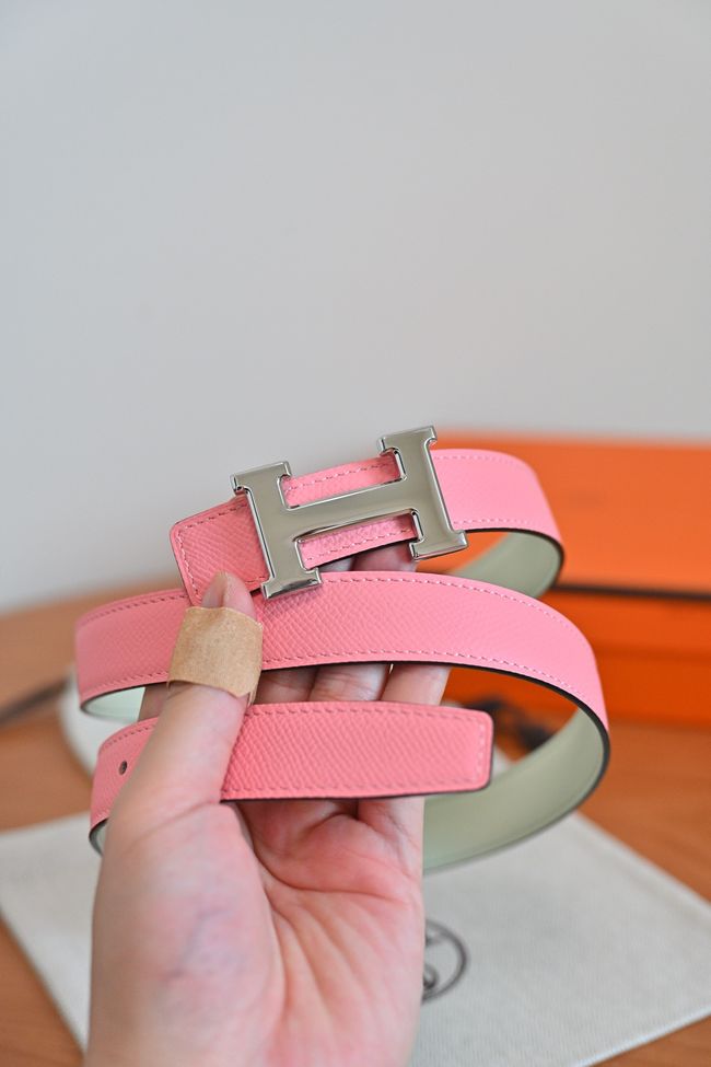 Hermes Constance buckle & double-sided leather belt 24mm H07457-2 Hermes Constance buckle & double-sided leather belt 24mm H07457-2