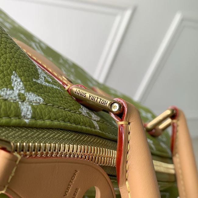 Louis Vuitton Speedy P9 Bandouliere M2A408 white&green Louis Vuitton Speedy P9 Bandouliere M2A408 white&green