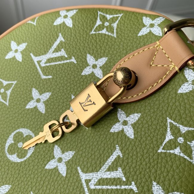 Louis Vuitton Speedy P9 Bandouliere M2A408 white&green Louis Vuitton Speedy P9 Bandouliere M2A408 white&green