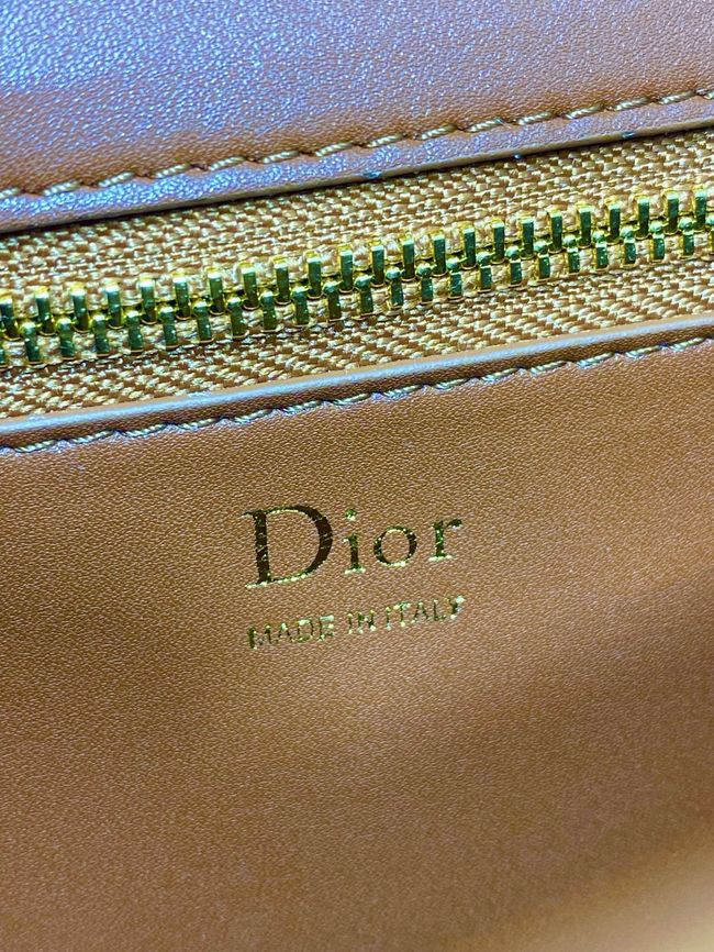 Dior Medaillon Pouch Smooth Calfskin M3671 tan Dior Medaillon Pouch Smooth Calfskin M3671 tan