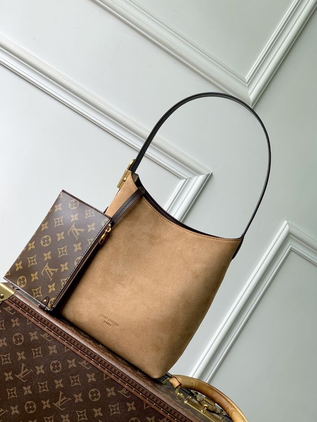 Louis Vuitton New Low Key Hobo PM M29417 Hazelnut Louis Vuitton New Low Key Hobo PM M29417 Hazelnut