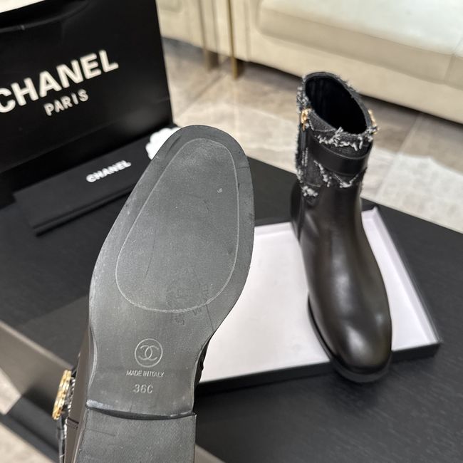 Chanel Short Boots Calfskin G47635-1