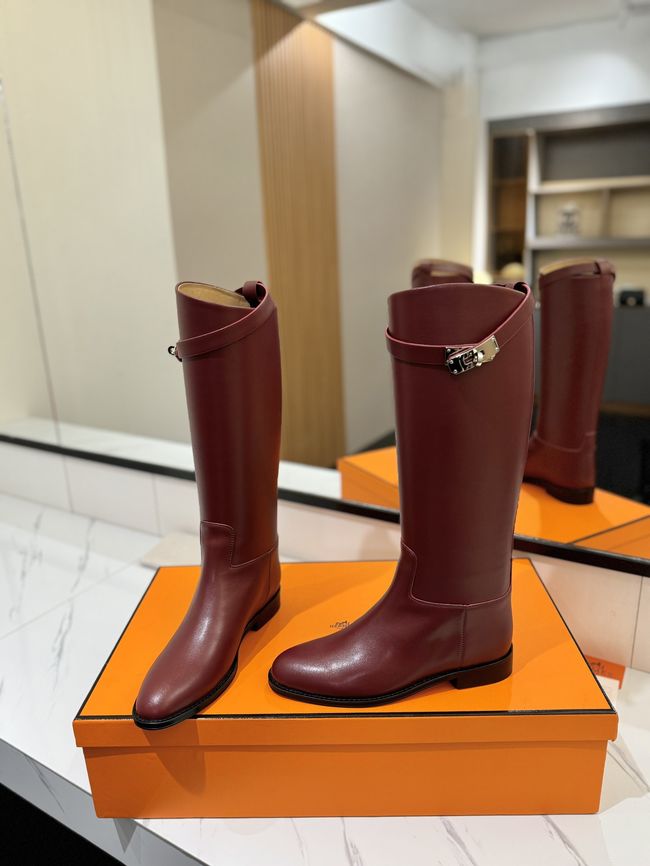Hermes Jumping Asia Edition Long Boots H25219-5