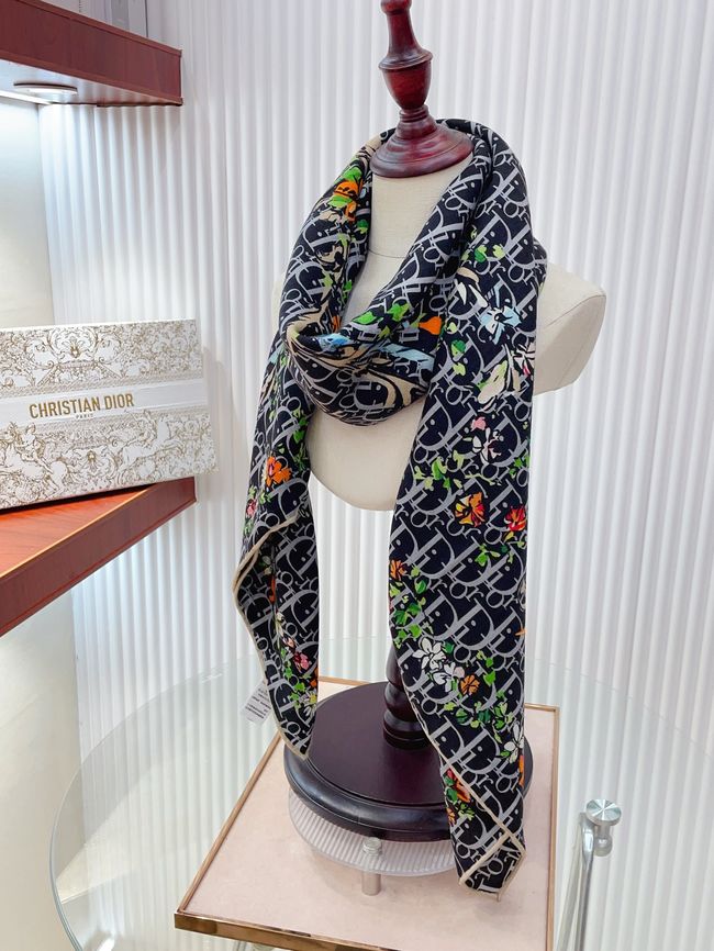 Dior Oblique Shawl 64TS1-1 Dior Oblique Shawl 64TS1-1