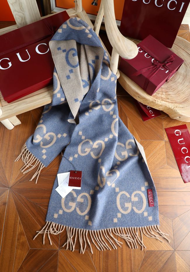 Gucci Reversible Cashmere scarf 777067-1 Gucci Reversible Cashmere scarf 777067-1