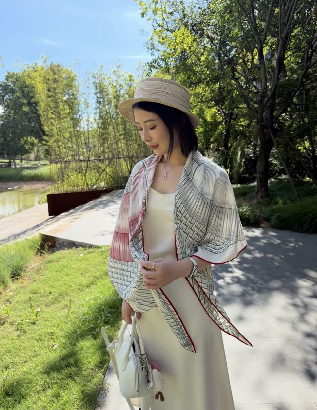 Hermes cashmere Shawl H36122-4