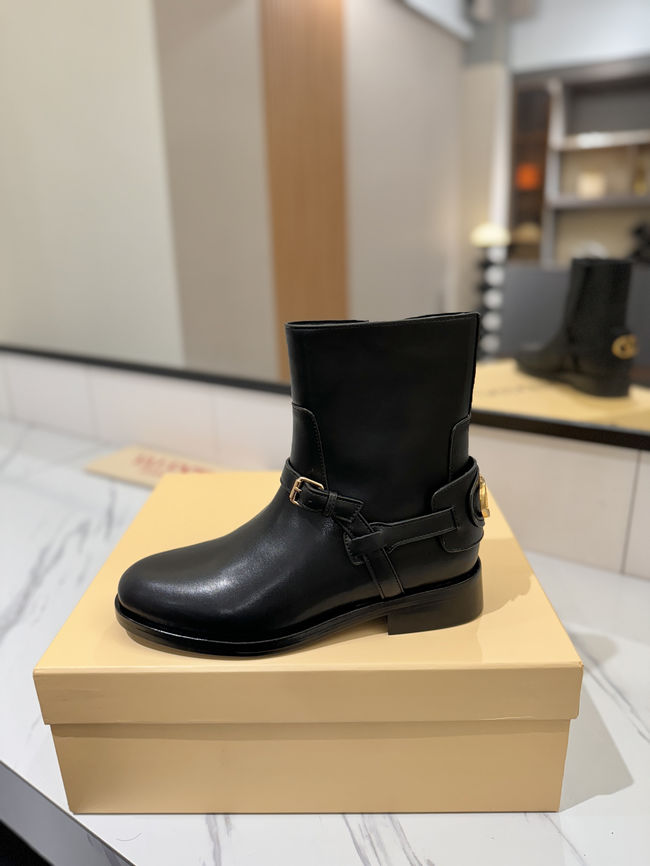Valentino LOGO cowhide ankle boots S0QN8-4