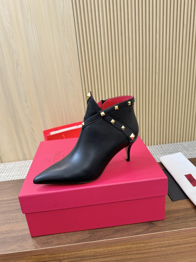 Valentino VLOGO SIGNATURE Cowhide Ankle Boots S0CK1-1
