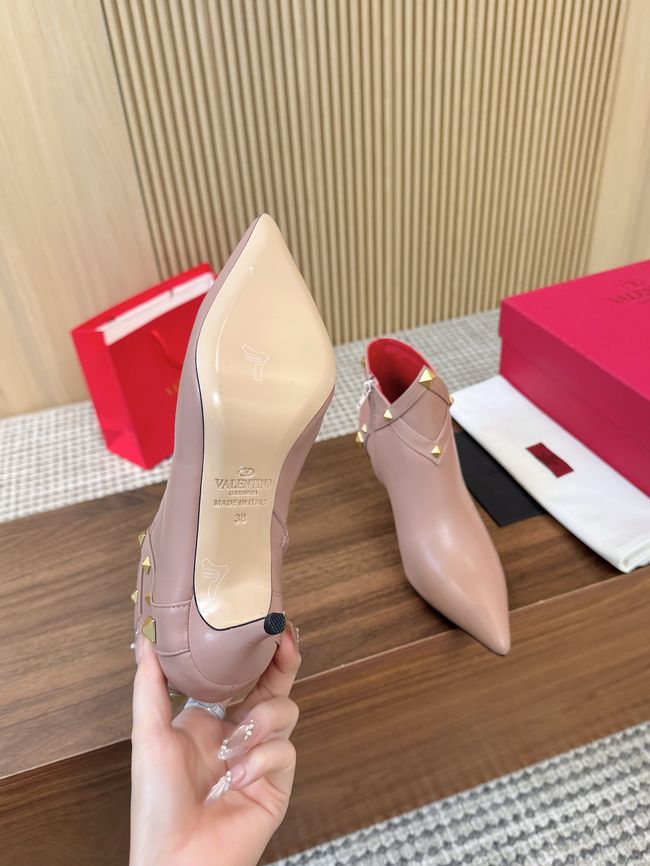 Valentino VLOGO SIGNATURE Cowhide Ankle Boots S0CK1-2