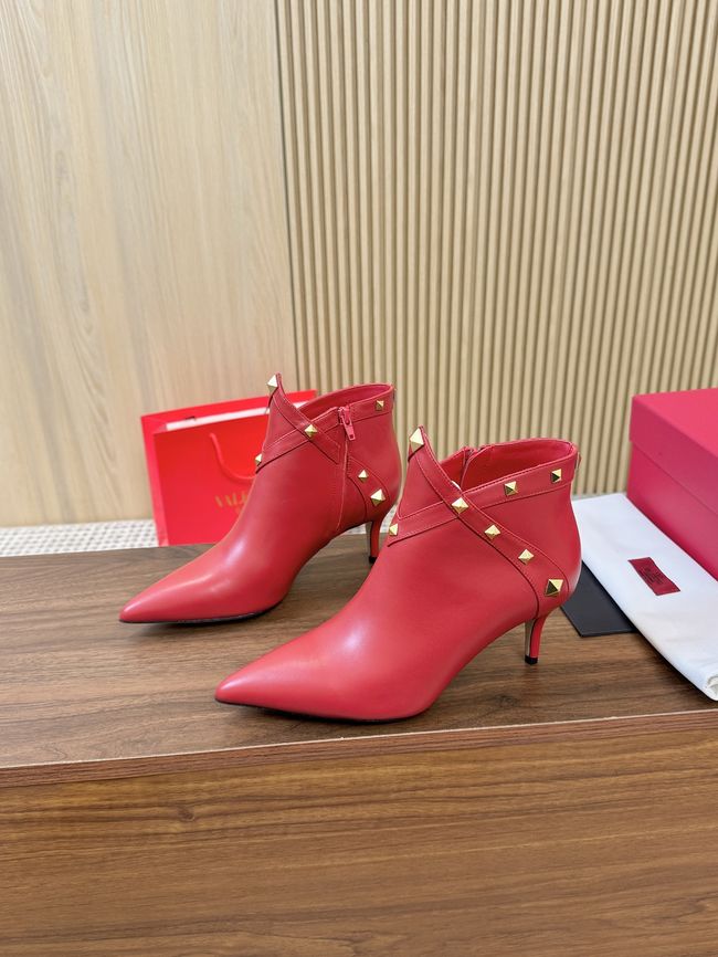Valentino VLOGO SIGNATURE Cowhide Ankle Boots S0CK1-4