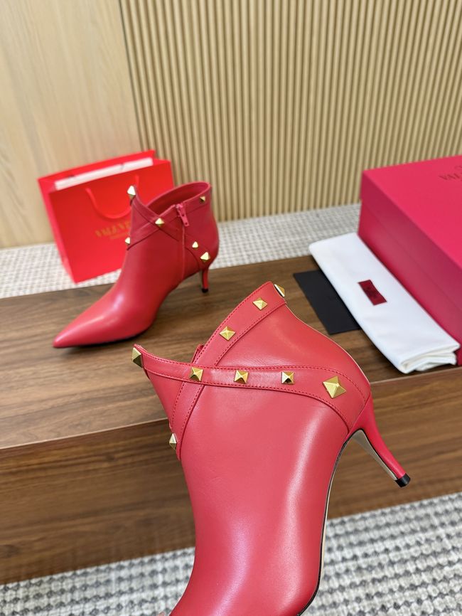 Valentino VLOGO SIGNATURE Cowhide Ankle Boots S0CK1-4