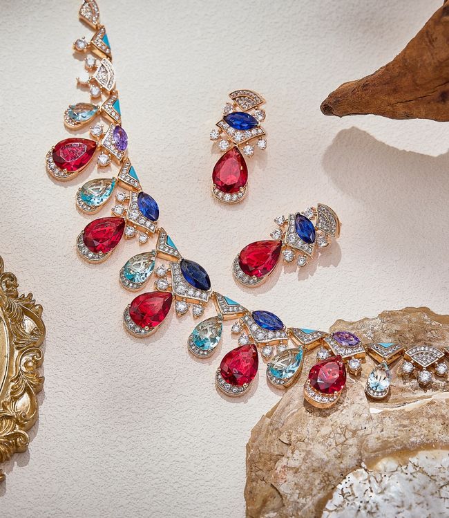 BVLGARI necklace&Earring EE10042 BVLGARI necklace&Earring EE10042