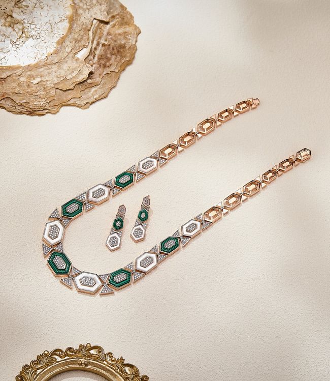 BVLGARI necklace&Earring EE10045 BVLGARI necklace&Earring EE10045