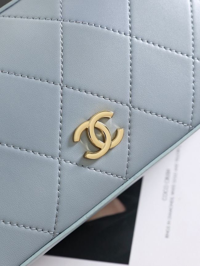 CHANEL Hobo Bag AS6640 blue CHANEL Hobo Bag AS6640 blue