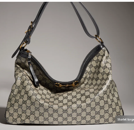 Gucci Starlet large shoulder bag A00CI2 black Gucci Starlet large shoulder bag A00CI2 black