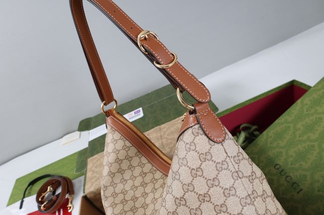 Gucci Starlet large shoulder bag A00CI2 brown Gucci Starlet large shoulder bag A00CI2 brown