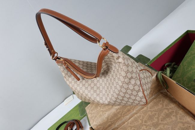 Gucci Starlet large shoulder bag A00CI2 brown Gucci Starlet large shoulder bag A00CI2 brown