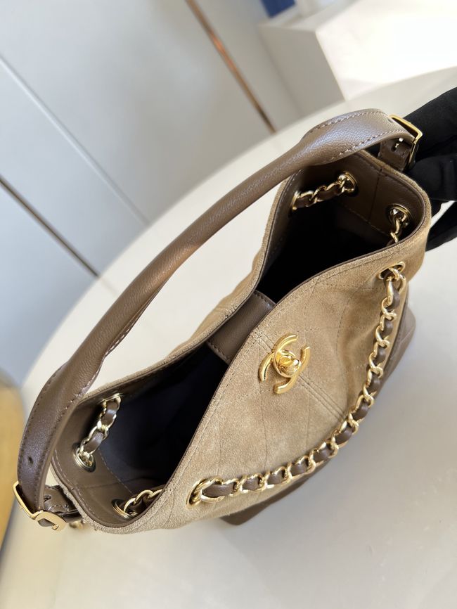 Chanel Mini Shopping Bag AS5633 Light Brown